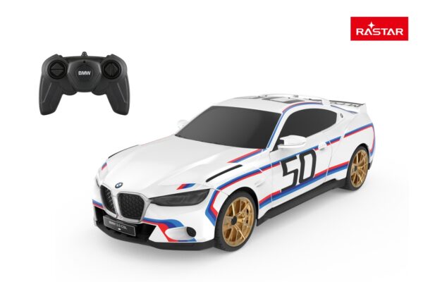 Licencirani auto na daljinsko upravljanje 1:24 BMW 3.0 CSL RASTAR - bijeli