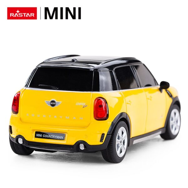 Licencirani auto na daljinsko upravljanje  1:24 Mini Countryman RASTAR - žuti