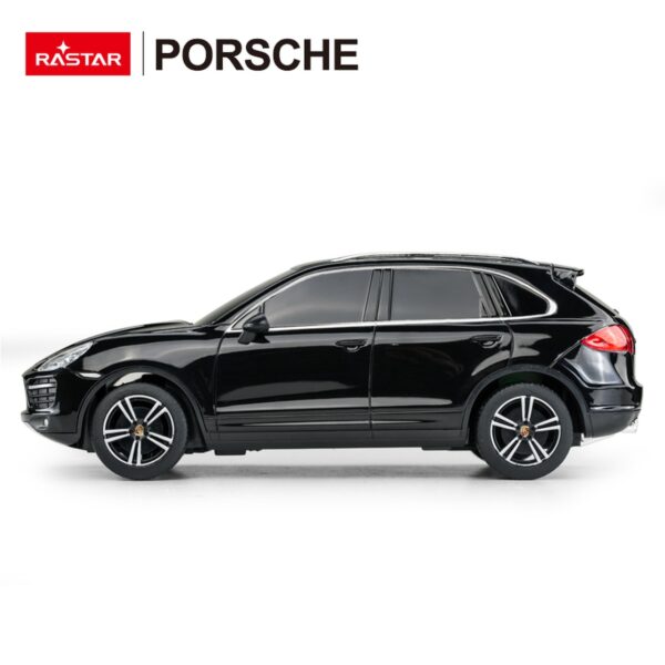 Licencirani auto na daljinsko upravljanje  1:24 Porsche Cayenne Turbo RASTAR - crni