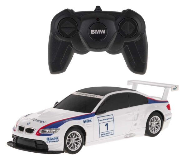 Licencirani auto na daljinsko upravljanje 1:24 BMW M3 RASTAR - bijeli - Image 2