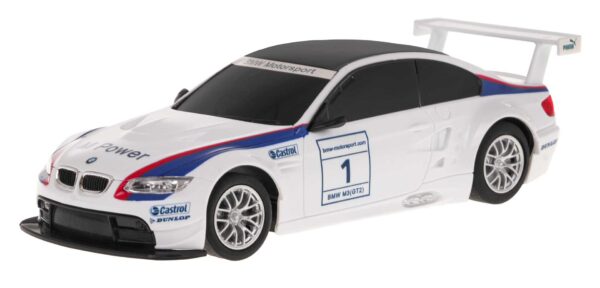 Licencirani auto na daljinsko upravljanje 1:24 BMW M3 RASTAR - bijeli - Image 4