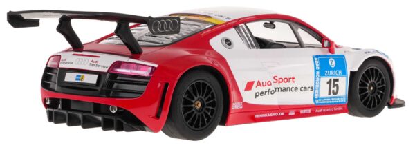 Licencirani auto na daljinsko upravljanje  1:14 AUDI R8 LMS Performance RASTAR - crveno/bijeli - Image 5