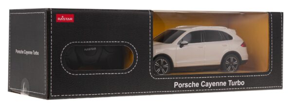 Licencirani auto na daljinsko upravljanje  1:24 Porsche Cayenne Turbo RASTAR - bijeli - Slika 2
