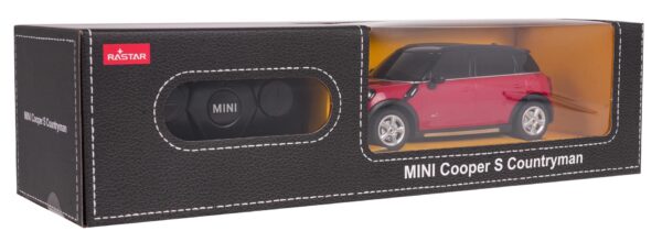 Licencirani auto na daljinsko upravljanje 1:24 Mini Countryman RASTAR - crveni - Image 2