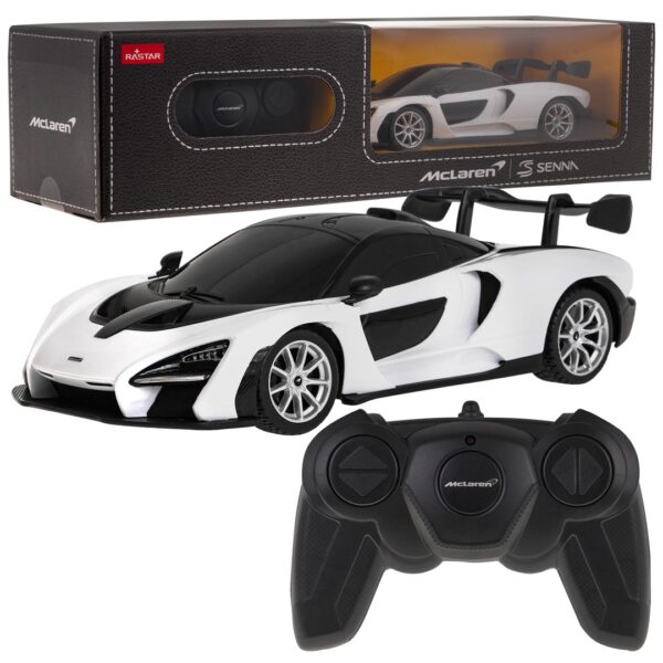 Licencirani auto na daljinsko upravljanje  1:24 McLaren Senna White RASTAR - bijeli - Image 8