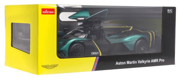 Licencirani auto na daljinsko upravljanje 1:14 Aston Martin Valkyrie AMR Pro RASTAR - tamno zeleni - Image 8