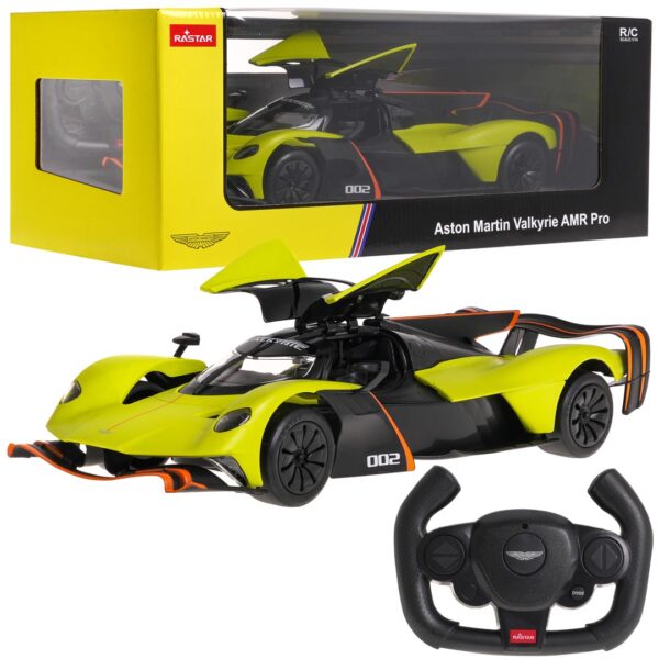 Licencirani auto na daljinsko upravljanje 1:14 Aston Martin Valkyrie AMR Pro RASTAR - zeleni - Image 8