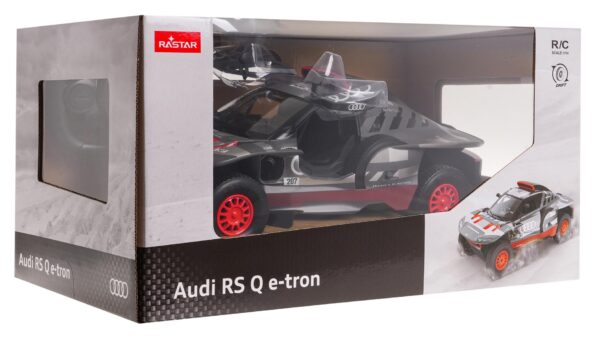 Licencirani auto na daljinsko upravljanje  1:14 AUDI RS Q e-tron RASTAR - crni - Image 2