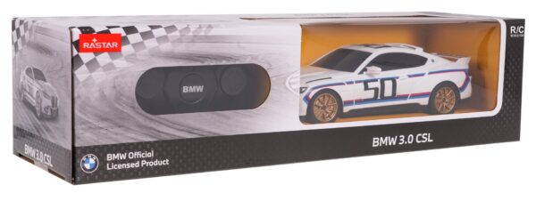 Licencirani auto na daljinsko upravljanje 1:24 BMW 3.0 CSL RASTAR - bijeli - Image 2