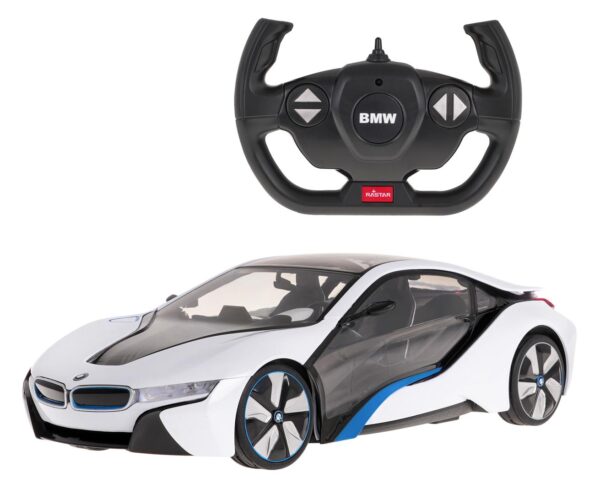 Licencirani auto na daljinsko upravljanje 1:14 BMW I8 RASTAR - bijeli - Image 3