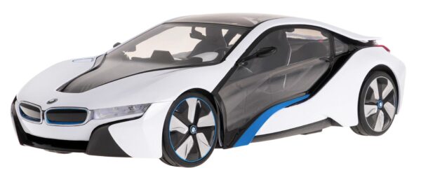 Licencirani auto na daljinsko upravljanje 1:14 BMW I8 RASTAR - bijeli - Image 4