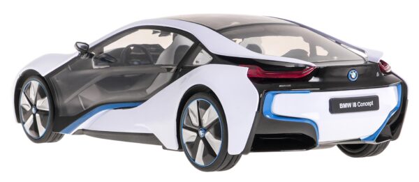 Licencirani auto na daljinsko upravljanje 1:14 BMW I8 RASTAR - bijeli - Image 6