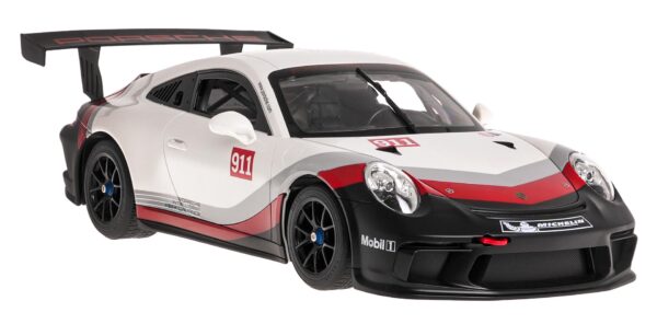 Licencirani auto na daljinsko upravljanje 1:14 Porsche 911 GT3 CUP RASTAR - crno/bijeli - Image 7