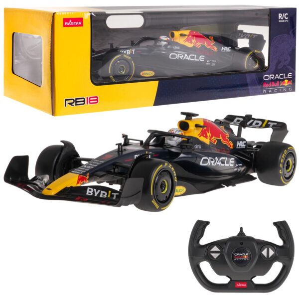 Licencirana formula na daljinsko upravljanje 1:12 Oracle Red Bull Racing RB18 RASTAR - crna - Image 10