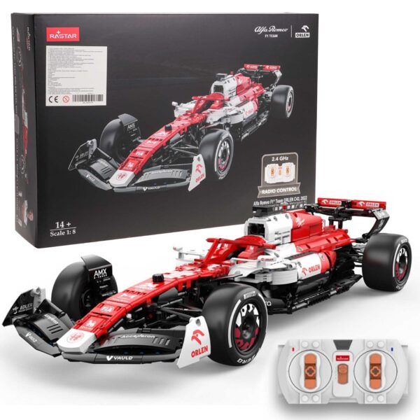 Licencirana formula na daljinsko upravljanje i sastavljanje 1:8 Alfa Romeo F1 C42  R/C RASTAR- 2261 element - Image 6