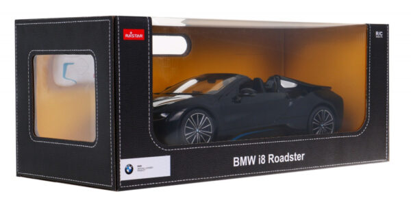 Licencirani auto na daljinsko upravljanje BMW I8 Roadster 1:12 RASTAR - crni - Image 9