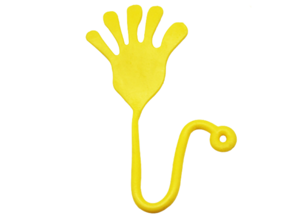 Sticky Hand Elastic Slime Yellow - Image 2