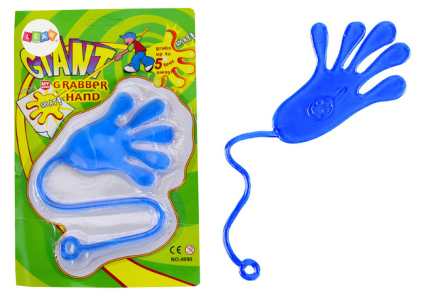 Sticky Hand Elastic Slime Blue