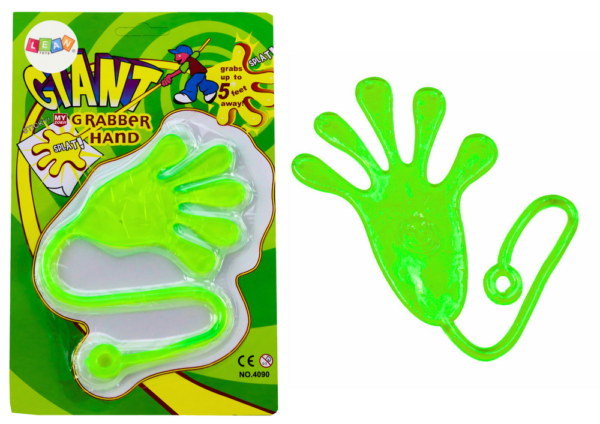 Sticky Hand Elastic Slime Green