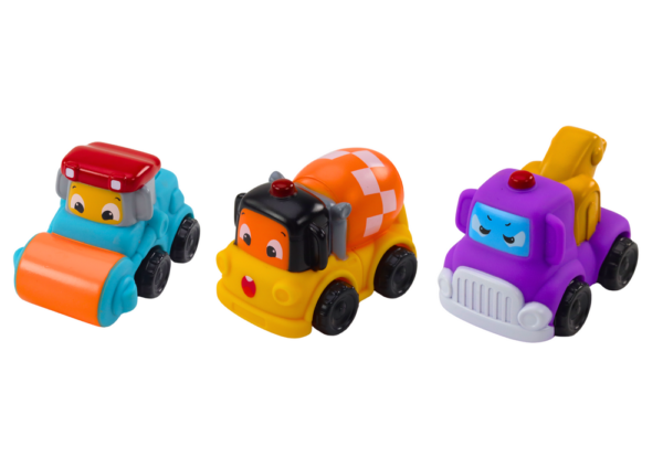 Construction Vehicle Set for Toddlers Rubber Soft - Image 2