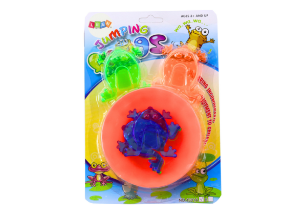 Jumping Frogs Skill Game Colorful Bowl - Image 3