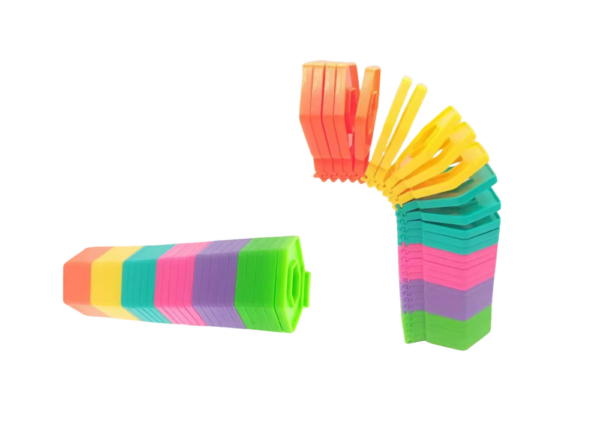 Sensory Toy Anti-Stress Folding Spring Wheels - Image 2