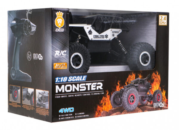 Buggy na daljinsko upravljanje MONSTER 1:18 - sivi - Image 8