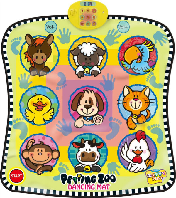 Dancing Twister Mat Animals