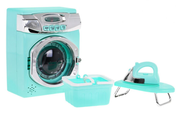 Large Set Washing Machine, Laundry Basket, Ironing Board - Image 2