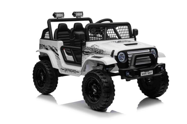 Auto na akumulator OFF ROAD 4x4 SPORT - bijeli - Image 8