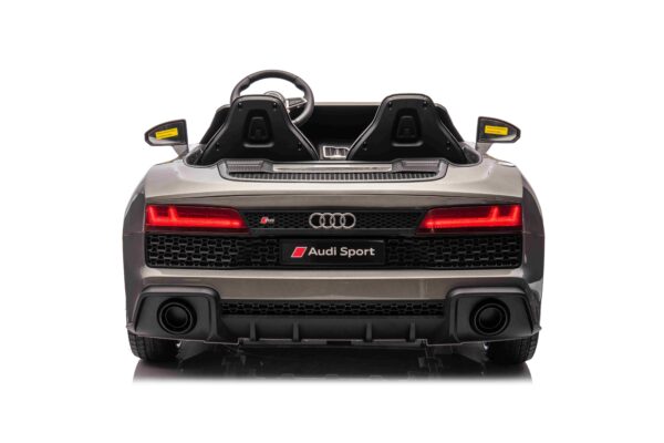 Licencirani auto na akumulator Audi Spyder R8 LIFT STRONG - dvosjed - sivi - Image 4