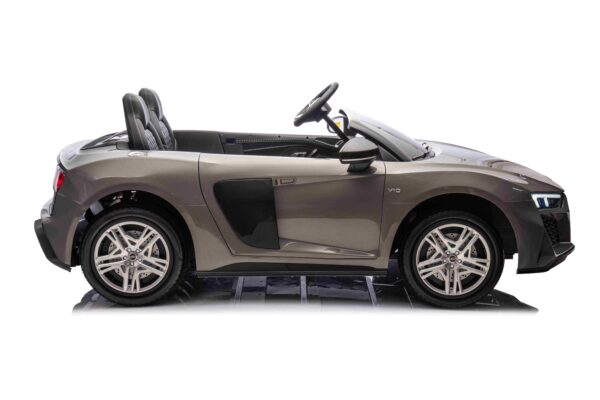 Licencirani auto na akumulator Audi Spyder R8 LIFT STRONG - dvosjed - sivi - Image 6