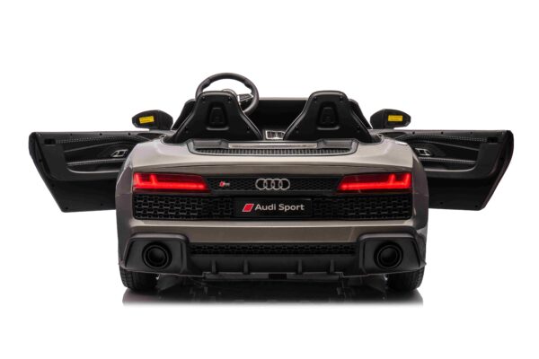 Licencirani auto na akumulator Audi Spyder R8 LIFT STRONG - dvosjed - sivi - Image 11