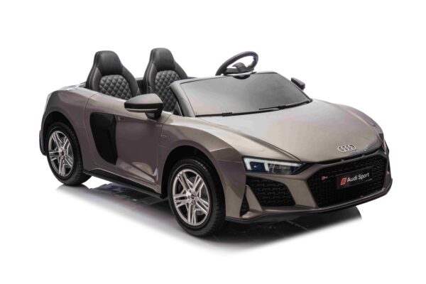 Licencirani auto na akumulator Audi Spyder R8 LIFT STRONG - dvosjed - sivi - Image 12