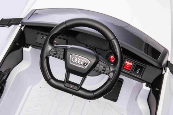 Licencirani auto na akumulator Audi SQ8 - bijeli - Image 6