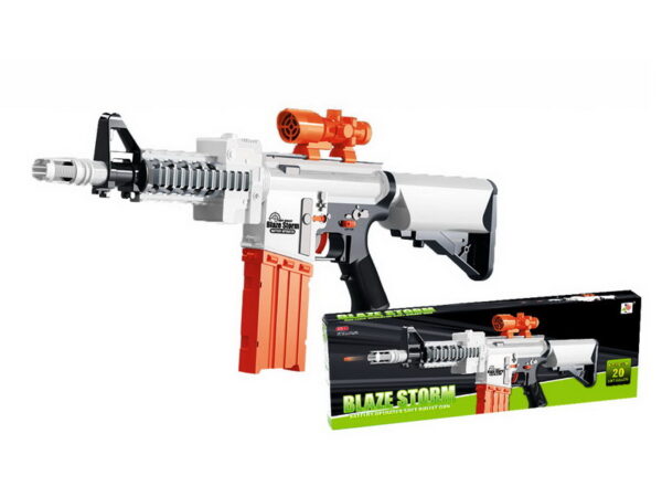 Blaze Storm Bullet Rifle White