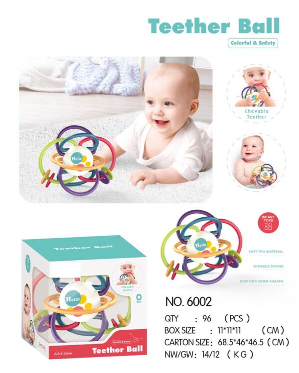 Multifunctional Rubber Teether