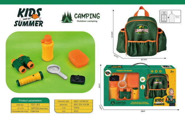 Little Explorer Set with Backpack + Accessories