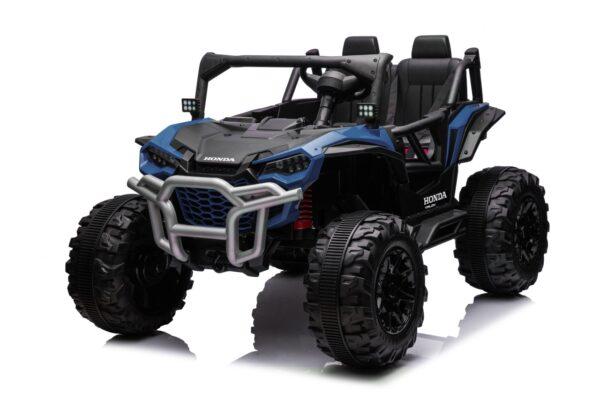 Licencirani buggy na akumulator HONDA 4x4 Off-Road - dvosjed - plavi