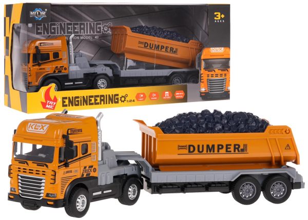 Construction Vehicle Tipper with Lights and Sounds Function - Image 7