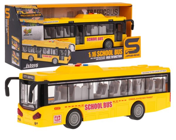 Yellow Bus With Lights and Sound Function - Image 6