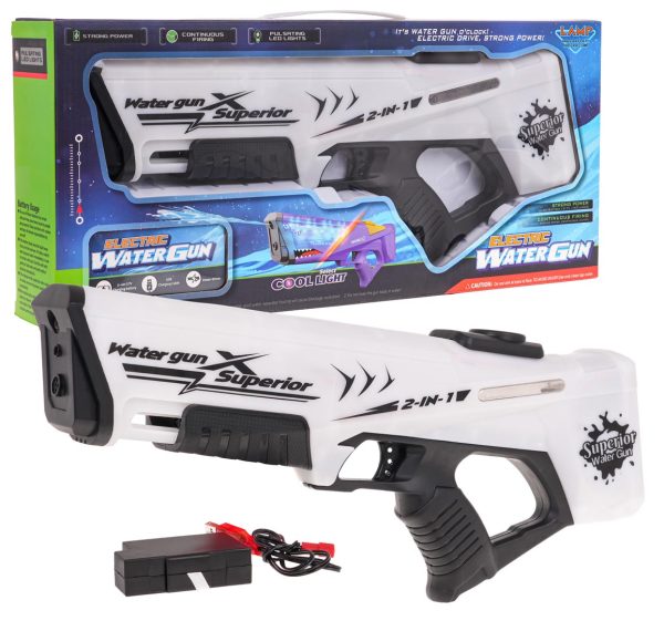 Water Gun with Light Function Black - Image 6