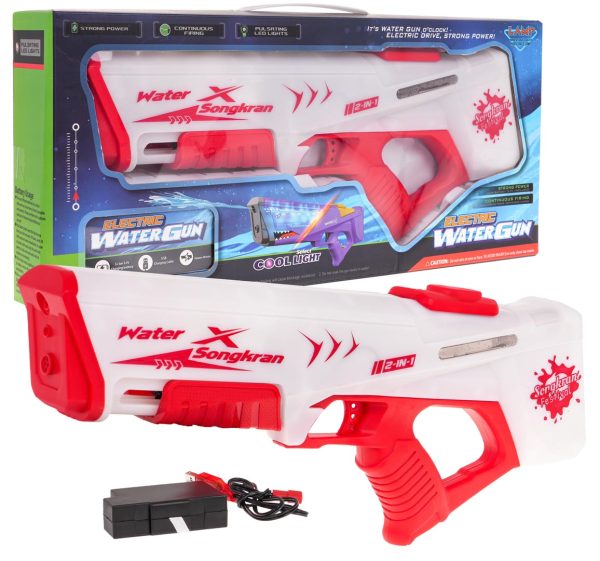 Water Gun with Light Function Red - Image 6