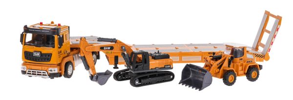 Construction Vehicle Set with Tow Truck - Image 3