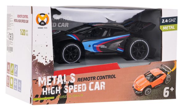 Speed ​​car 1:20 R/C Black - Image 2