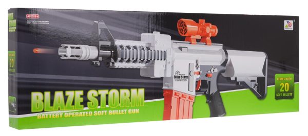 Blaze Storm Bullet Rifle White - Image 2