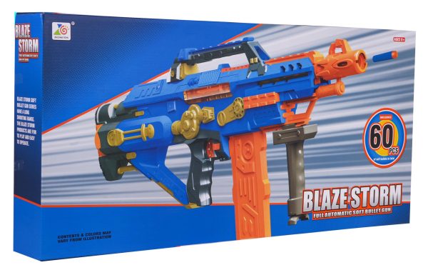 MEGA Blaze Storm Bullet Rifle Blue - Image 2