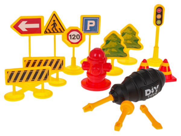 Construction Vehicles Set + Accessories - Image 4