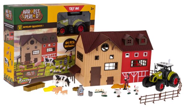 Farm Set with Tractor + Accessories - Image 2