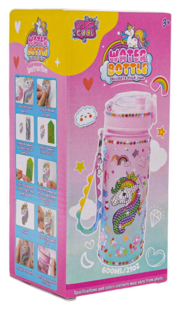 Unicorn Water Bottle + Accessories - Image 2